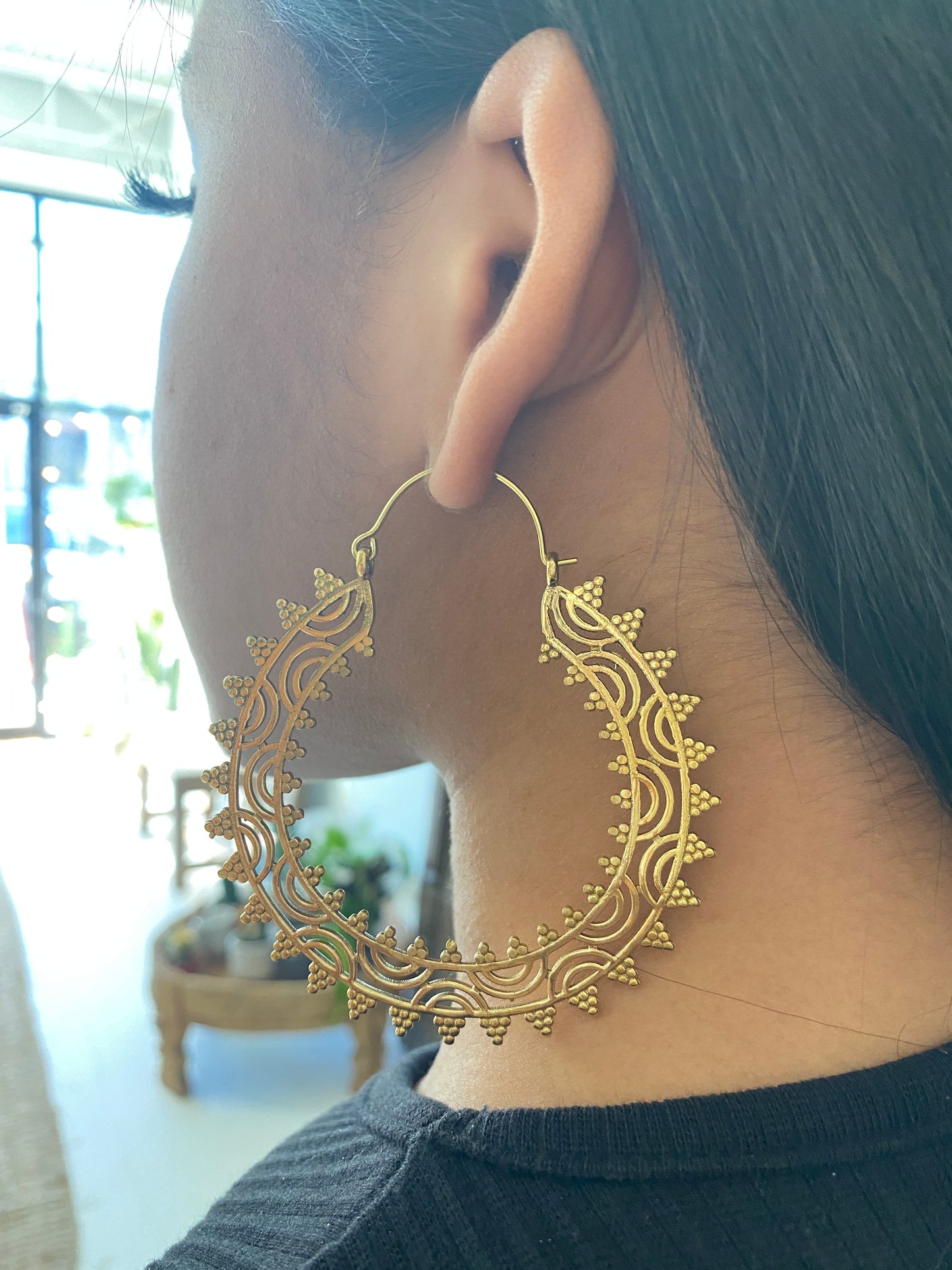 Haimi Brass Hoop